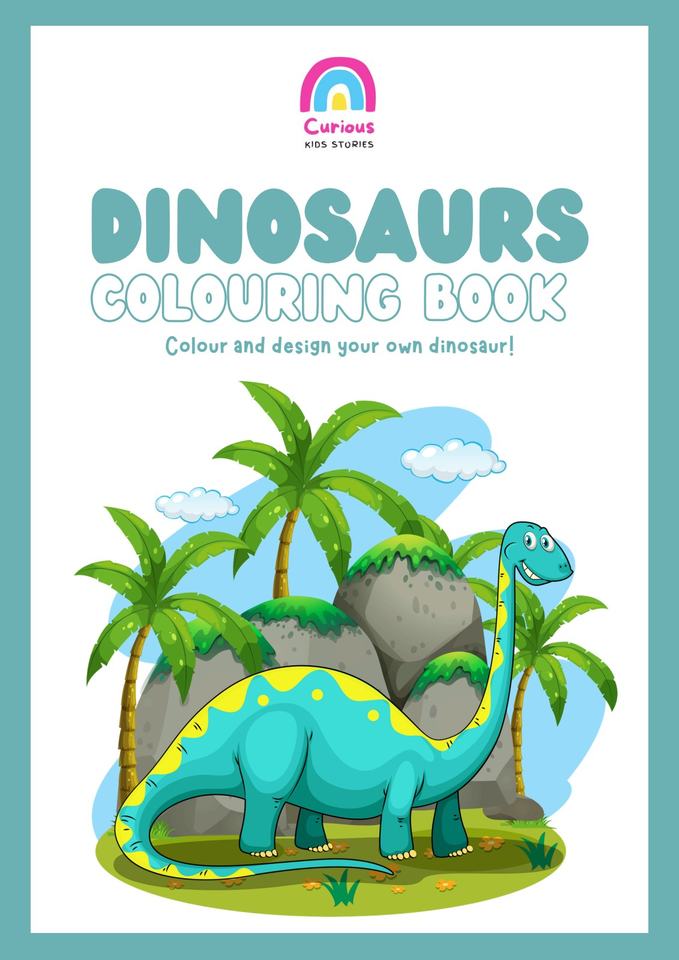 Animal Adventures Colour-In Book | Colouring Book for Kids | Curious ...
